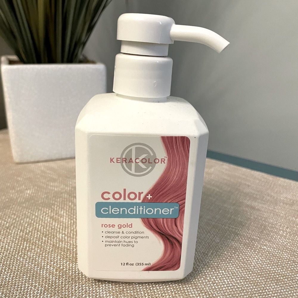 NEW Keracolor Color + Clenditioner in Rose Gold